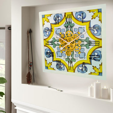 ITALY LINE WALL CLOCK SQUARE 24 INCH MINORI