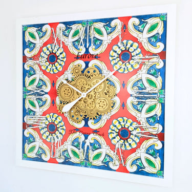 ITALY LINE WALL CLOCK SQUARE 36 INCH FURORE