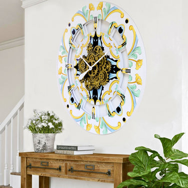 WALL CLOCK 36 INCH ROUND PRAIANO