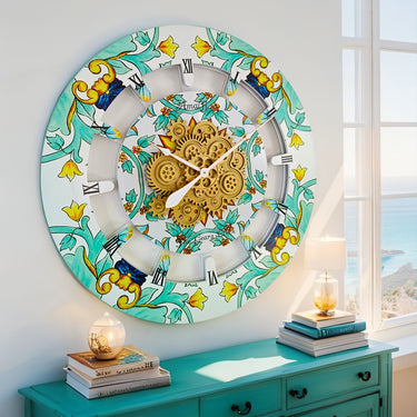 ITALY LINE WALL CLOCK ROUND 36 INCH AMALFI