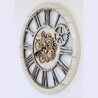 WALL CLOCK 36 INCH DESERT BEIGE