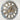 WALL CLOCK 24 INCH AQUA GREEN