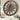 WALL CLOCK 24 INCH VINTAGE BROWN