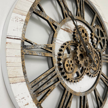 WALL CLOCK 24 INCH DESERT BEIGE