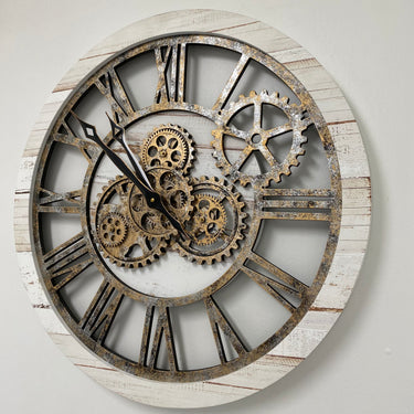 WALL CLOCK 24 INCH DESERT BEIGE