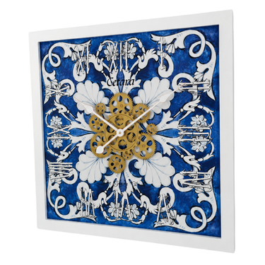 ITALY LINE WALL CLOCK SQUARE 24 INCH CETARA