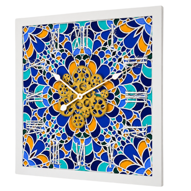ITALY LINE WALL CLOCK SQUARE 24 INCH TRAMONTI