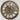 WALL CLOCK 24 INCH GOLD ANTIQUE