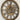 WALL CLOCK 24 INCH GOLD ANTIQUE