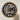 DESK-WALL CLOCK 10 INCH WOOD & STONE