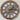 WALL CLOCK 24 INCH WOOD & STONE