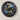 MANTEL/WALL CLOCK 16 INCH (HYBRID) OCEAN BLUE