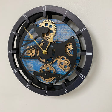 MANTEL/WALL CLOCK 16 INCH (HYBRID) OCEAN BLUE