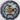 MANTEL/WALL CLOCK 16 INCH (HYBRID) OCEAN BLUE