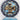 MANTEL/WALL CLOCK 16 INCH (HYBRID) OCEAN BLUE