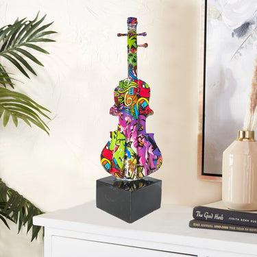 RESIN SCULPTURE VIOLA