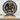 DESK/WALL CLOCK 10 INCH VINTAGE BLACK