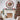 WALL CLOCK 24 INCH RED LAVA