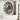 WALL CLOCK 24 INCH WHITE FARMHOUSE