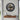 CANADA LINE MANTEL CLOCK ROUND (HYBRID WALL) 16 INCH SILVER GREY