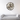 WALL CLOCK 24 INCH GREY & WHITE