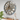 WALL CLOCK 24 INCH AQUA GREEN