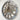 WALL CLOCK 24 INCH AQUA GREEN