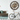 WALL CLOCK 24 INCH CARBON GREY