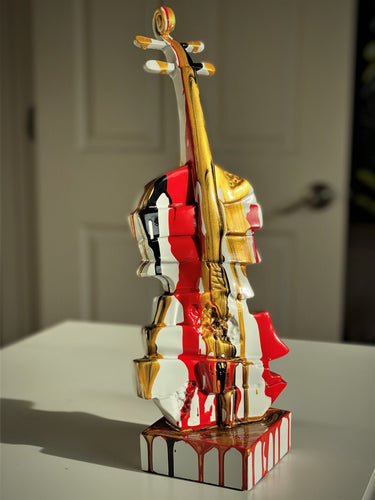 SCULPTURE EN RÉSINE VIOLON